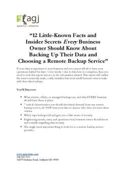 Protect Your Network Report