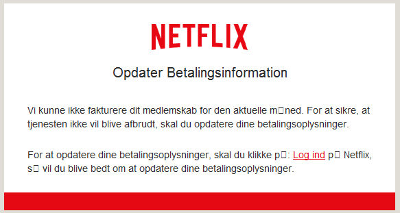 Netflix At No Charge Scam